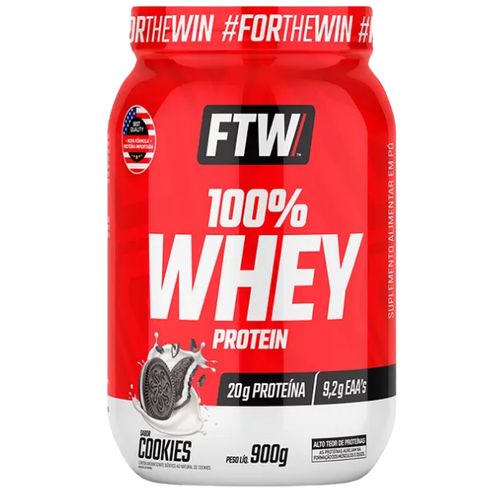 100% Whey protein Pote 900g - FTW