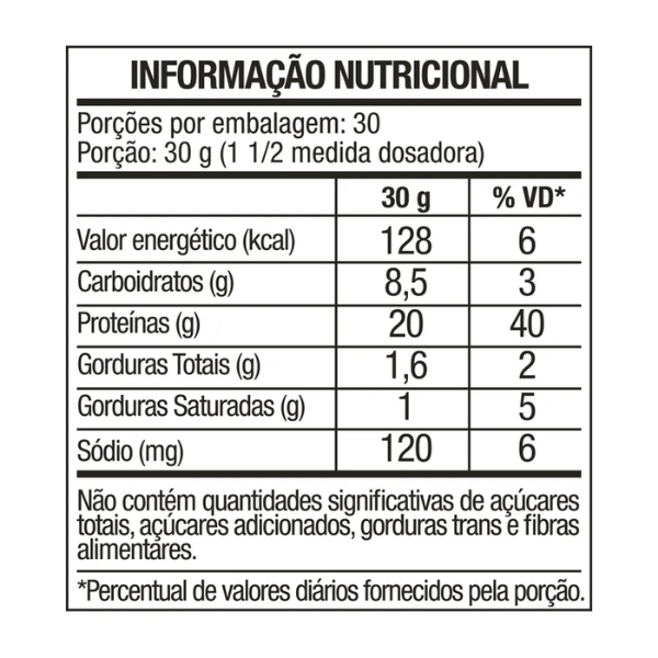 100% Whey protein Pote 900g - FTW