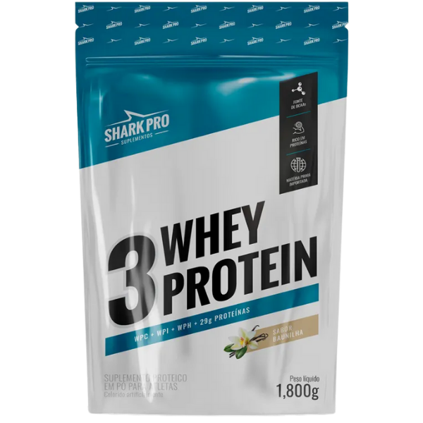 3W Whey Protein - Shark Pro