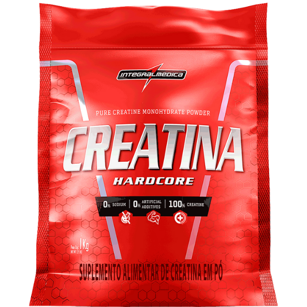 Creatina 100% Pura Hardcore - Integralmedica