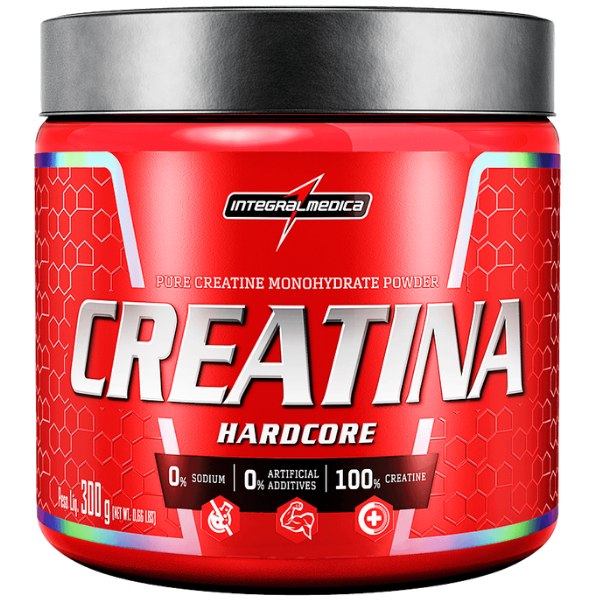 Creatina 100% Pura Hardcore - Integralmedica