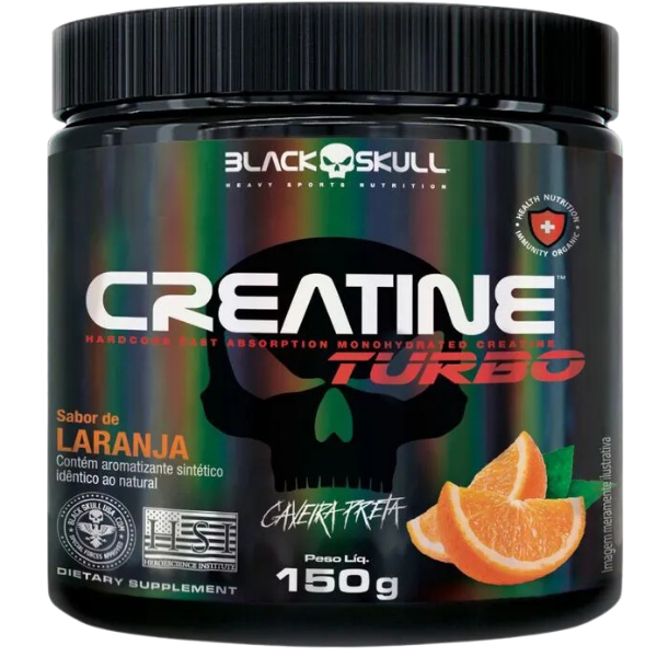 Creatina - Creatine Turbo - Black Skull