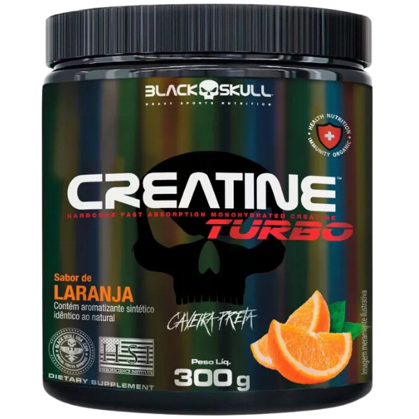 Creatina - Creatine Turbo - Black Skull