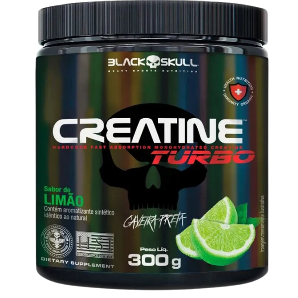Creatina - Creatine Turbo - Black Skull
