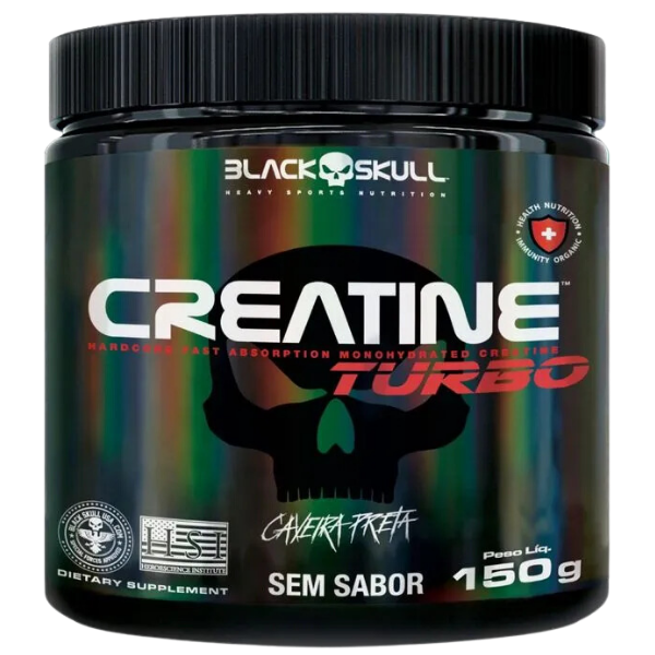 Creatina - Creatine Turbo - Black Skull