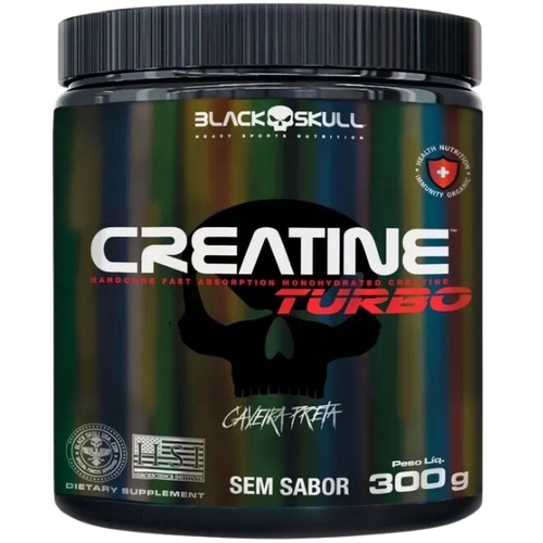 Creatina - Creatine Turbo - Black Skull