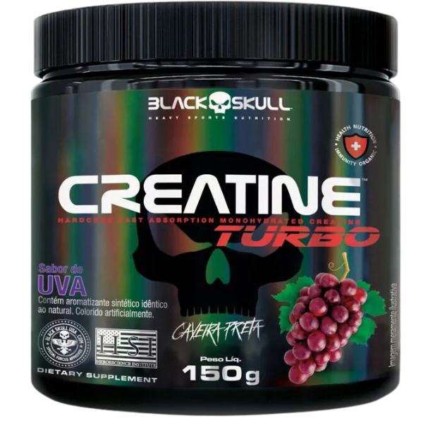 Creatina - Creatine Turbo - Black Skull