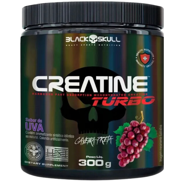 Creatina - Creatine Turbo - Black Skull