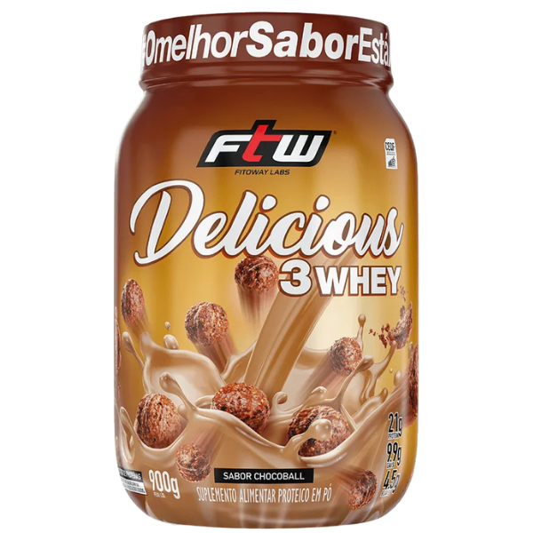 Delicious 3Whey Pote 900g - FTW