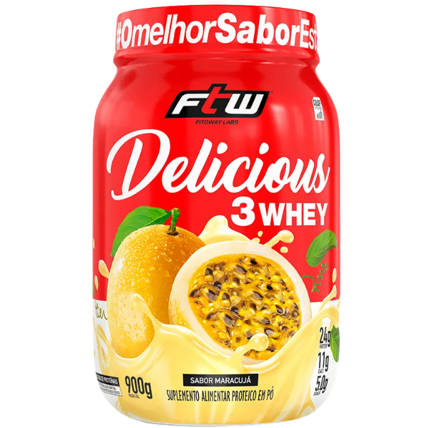 Delicious 3Whey Pote 900g - FTW