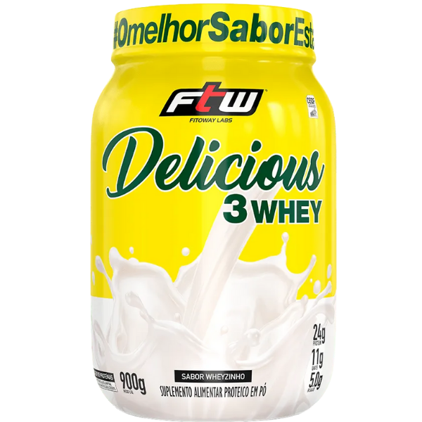 Delicious 3Whey Pote 900g - FTW