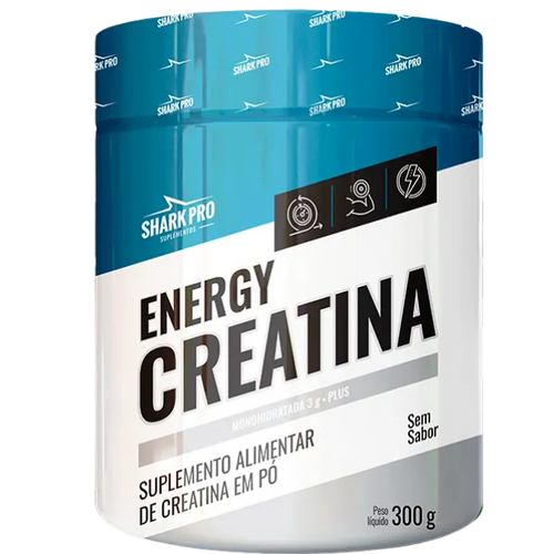 Energy Creatina Monohidratada 300g - Shark Pro