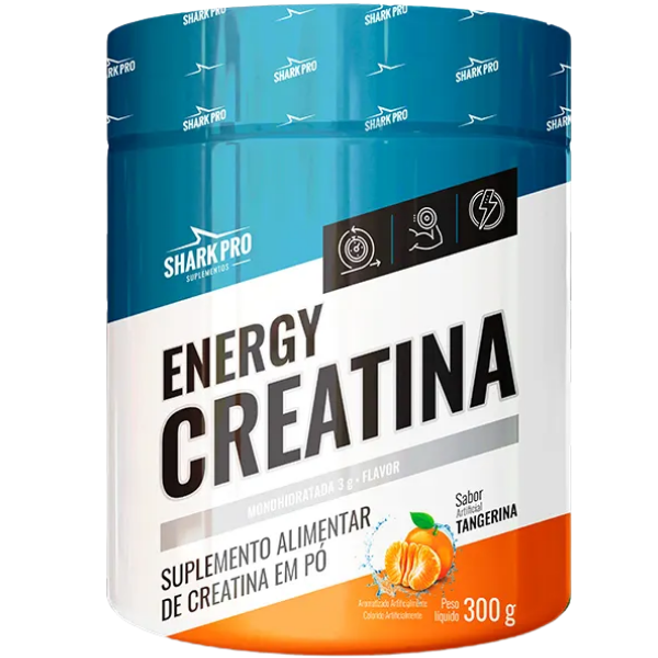 Energy Creatina Monohidratada 300g - Shark Pro