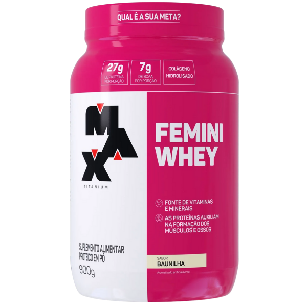Femini Whey Pote 900g - Max Titanium