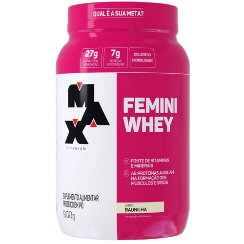Femini Whey Pote 900g - Max Titanium