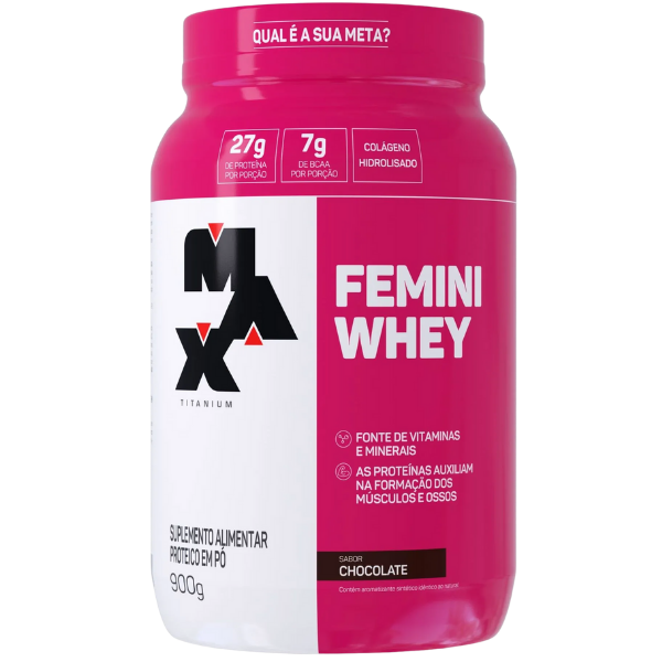 Femini Whey Pote 900g - Max Titanium