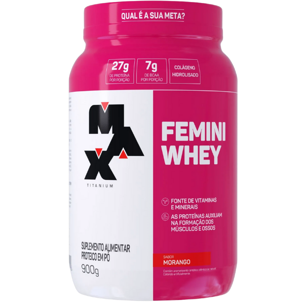 Femini Whey Pote 900g - Max Titanium