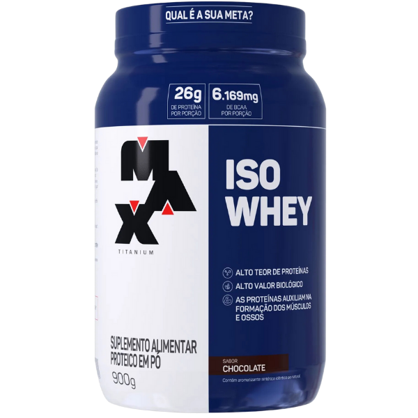 Whey Protein Isolado IsoWhey 900g - Max Titanium