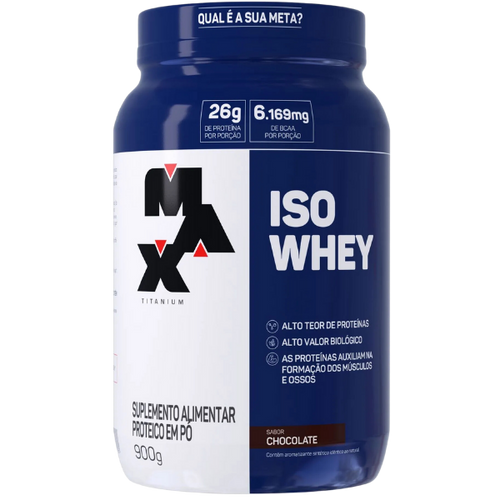 Whey Protein Isolado IsoWhey 900g - Max Titanium