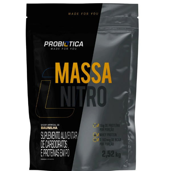 Massa Nitro Refil 2,52Kg - Probiótica