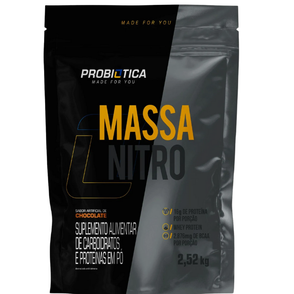 Massa Nitro Refil 2,52Kg - Probiótica