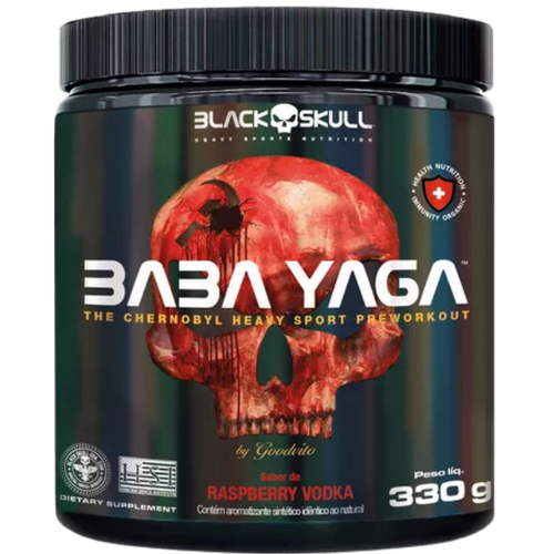 Pré-Treino Baba Yaga - Black Skull
