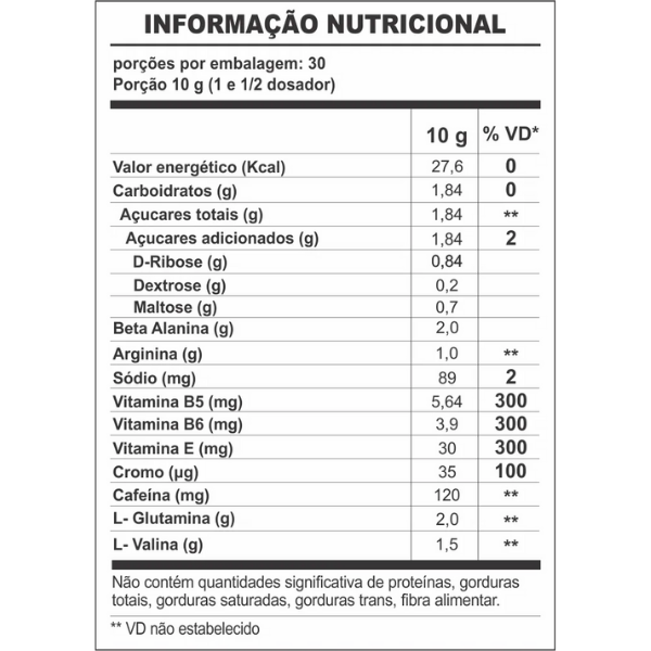 Pré-Treino Shark Energy 300g - Shark Pro