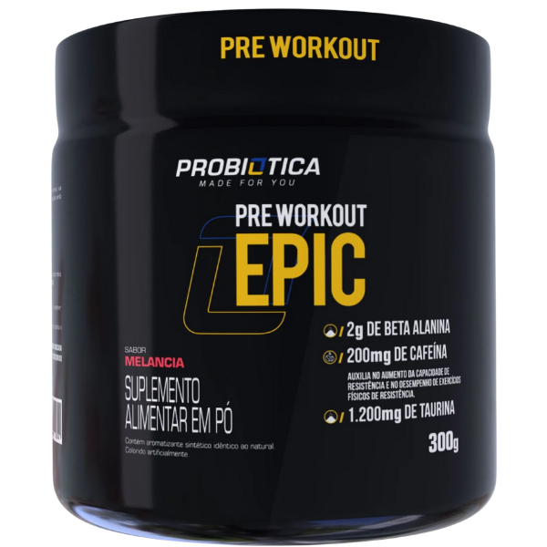 Pré-Treino Epic 300g - Probiótica
