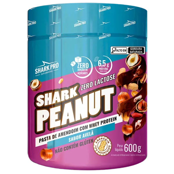 Shark Peanut Zero Lactose 600g - Shark Pro