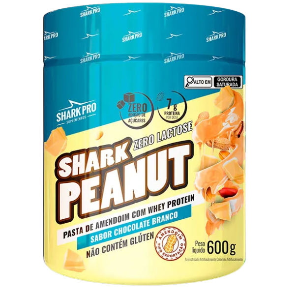 Shark Peanut Zero Lactose 600g - Shark Pro
