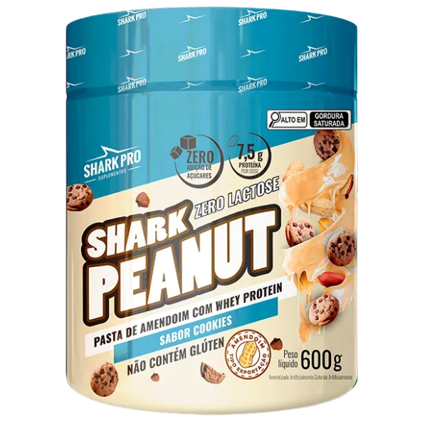 Shark Peanut Zero Lactose 600g - Shark Pro