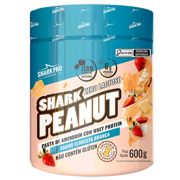 Shark Peanut Zero Lactose 600g - Shark Pro