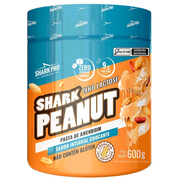 Shark Peanut Zero Lactose 600g - Shark Pro