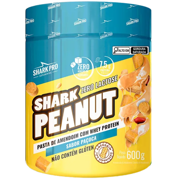 Shark Peanut Zero Lactose 600g - Shark Pro