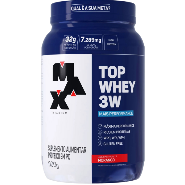 Top Whey 3W + Performance - Max Titanium