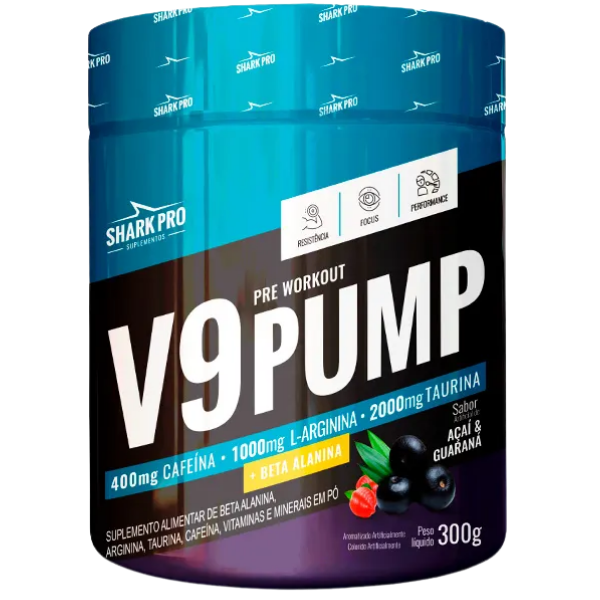 V9 Pump Pré treino - Shark Pro