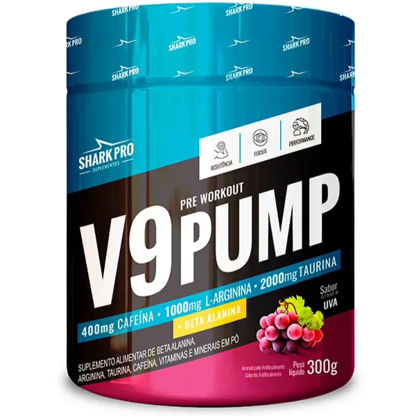 V9 Pump Pré treino - Shark Pro