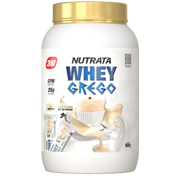 Whey Grego 3W Pote 900g - Nutrata