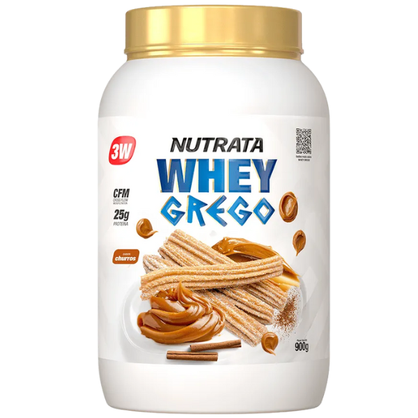 Whey Grego 3W Pote 900g - Nutrata