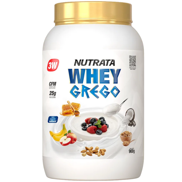 Whey Grego 3W Pote 900g - Nutrata