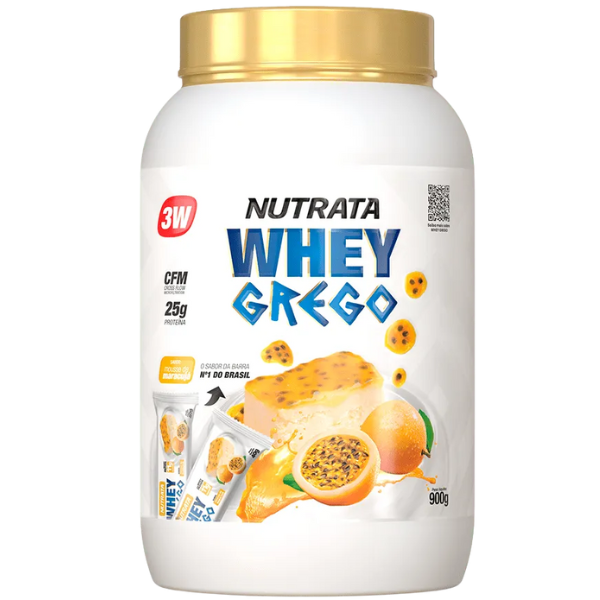 Whey Grego 3W Pote 900g - Nutrata