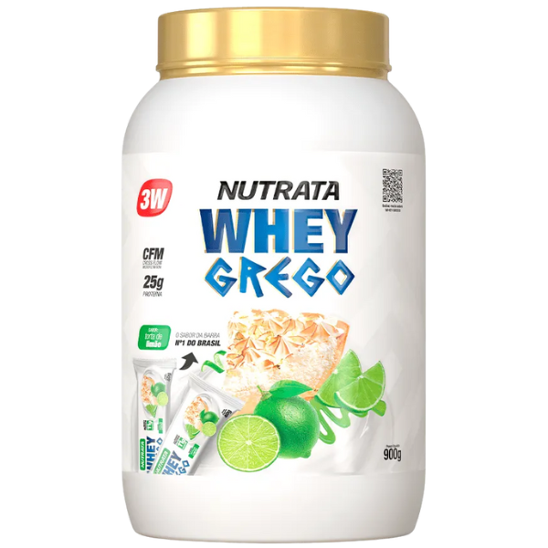 Whey Grego 3W Pote 900g - Nutrata