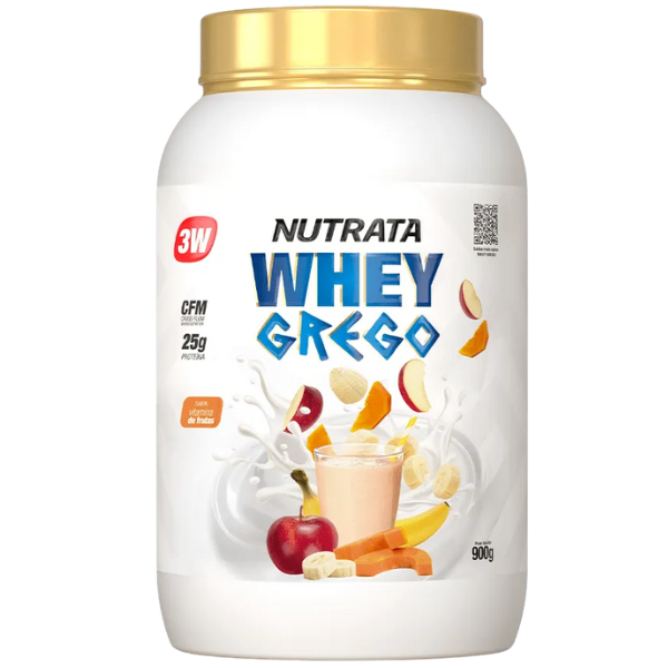 Whey Grego 3W Pote 900g - Nutrata