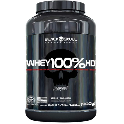 Whey 3W 100% HD - Black Skull