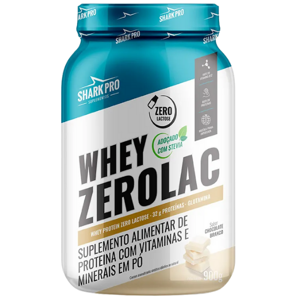 Whey Zero Lac Pote 900g - Shark Pro