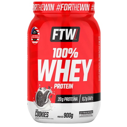 100% Whey protein Pote 900g - FTW