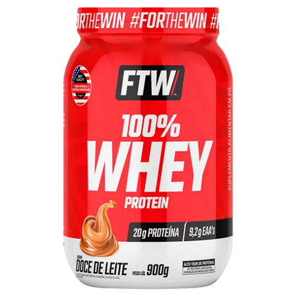 100% Whey protein Pote 900g - FTW