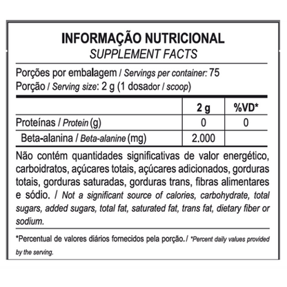 Beta-Alanina 150g - Max Titanium