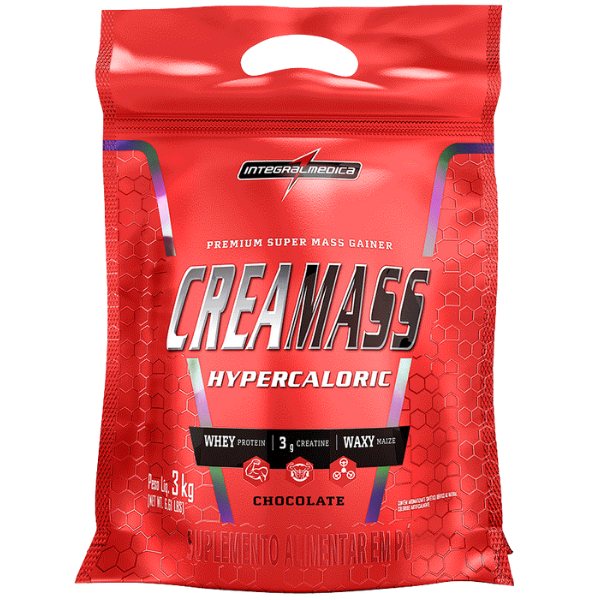 Creamass Hipercalorico com Creatina 3Kg - Integralmedica