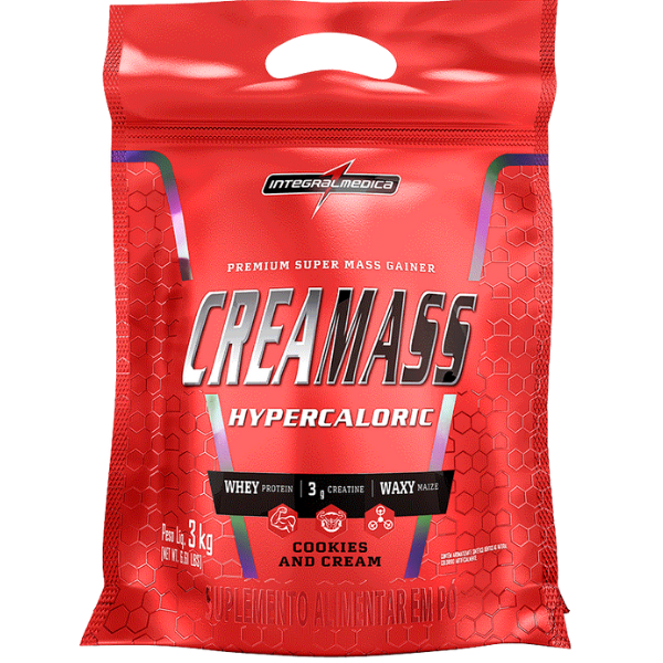 Creamass Hipercalorico com Creatina 3Kg - Integralmedica